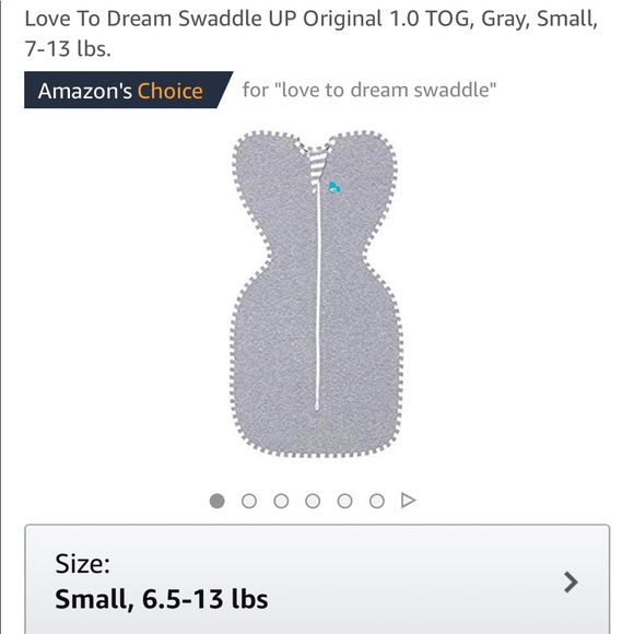 Set of 2 Love to Dream swaddle sleep sacks size S - Picture 4 of 5